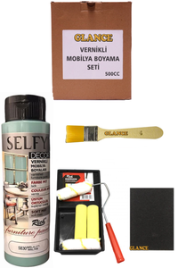 GLANCE - Rich Selfy Decor 500 CC Milano Kendinden Vernikli Mobilya Boyama Seti GLANCE - Rich Selfy Decor 500 CC Milano Kendinden Vernikli Mobilya Boyama Seti