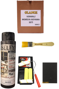 GLANCE - Rich Selfy Decor 500 CC Wenge Kendinden Vernikli Mobilya Boyama Seti GLANCE - Rich Selfy Decor 500 CC Wenge Kendinden Vernikli Mobilya Boyama Seti