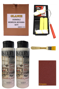 GLANCE - Rich Selfy Decor 500 CC X 2 Beyaz Kendinden Vernikli Mobilya Boyama Seti GLANCE - Rich Selfy Decor 500 CC X 2 Beyaz Kendinden Vernikli Mobilya Boyama Seti