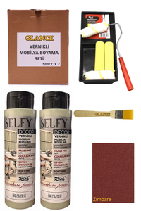 GLANCE - Rich Selfy Decor 500 CC X 2 Ihlamur Kendinden Vernikli Mobilya Boyama Seti GLANCE - Rich Selfy Decor 500 CC X 2 Ihlamur Kendinden Vernikli Mobilya Boyama Seti