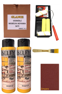 GLANCE - Rich Selfy Decor 500 CC X 2 Portakal Çiçeği Kendinden Vernikli Mobilya Boyama Seti GLANCE - Rich Selfy Decor 500 CC X 2 Portakal Çiçeği Kendinden Vernikli Mobilya Boyama Seti