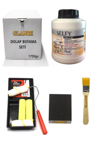 GLANCE - Rich Selfy Decor Kendinden Vernikli Boya 1250 CC Dantel Genel Amaçlı Boyama Seti GLANCE - Rich Selfy Decor Kendinden Vernikli Boya 1250 CC Dantel Genel Amaçlı Boyama Seti