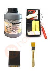 GLANCE - Rich Selfy Decor Kendinden Vernikli Boya 1250cc Antrasit Genel Amaçlı Boyama Seti GLANCE - Rich Selfy Decor Kendinden Vernikli Boya 1250cc Antrasit Genel Amaçlı Boyama Seti