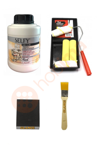 GLANCE - Rich Selfy Decor Kendinden Vernikli Boya 1250cc Beyaz Genel Amaçlı Boyama Seti GLANCE - Rich Selfy Decor Kendinden Vernikli Boya 1250cc Beyaz Genel Amaçlı Boyama Seti