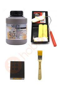 GLANCE - Rich Selfy Decor Kendinden Vernikli Boya 1250cc Vizon Genel Amaçlı Boyama Seti GLANCE - Rich Selfy Decor Kendinden Vernikli Boya 1250cc Vizon Genel Amaçlı Boyama Seti