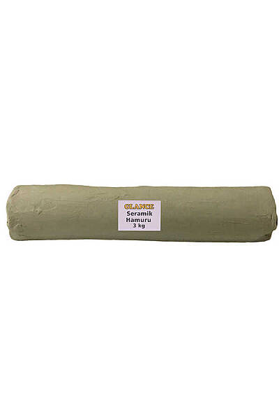 Seramik Hamuru 3 kg Beyaz - 1