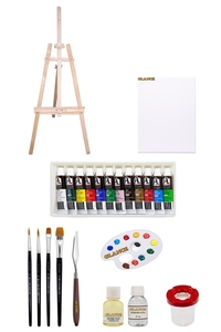 GLANCE - Südor Monalisa Yağlı Boya 12X12 Ml Tüp 35x50 Tuval Şövale Başlangıç Seti GLANCE - Südor Monalisa Yağlı Boya 12X12 Ml Tüp 35x50 Tuval Şövale Başlangıç Seti