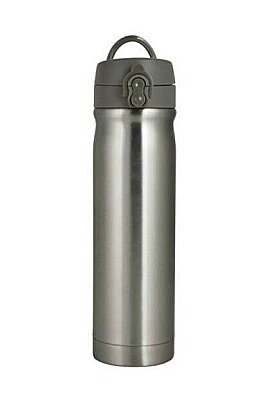 Trendix Çelik İçli 500 Ml Termos Matara (Metalik Gri) /