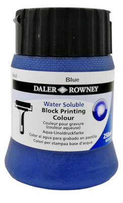 Daler Rowney Linol Baskı Boyası 250 Ml - Blue - 1