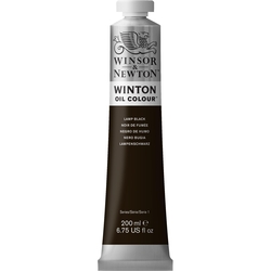 Winsor&Newton Winton Yağlı Boya 200 Ml Lamp Black 337 (25) - Thumbnail