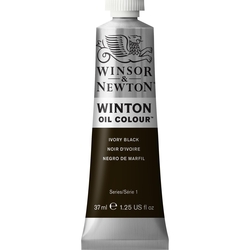 Winsor&Newton Winton Yağlı Boya 37 Ml Ivory Black 331 (24) - Thumbnail