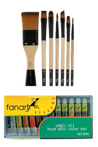 GLANCE - Yağlı Boya Fırça Seti GLANCE - Yağlı Boya Fırça Seti